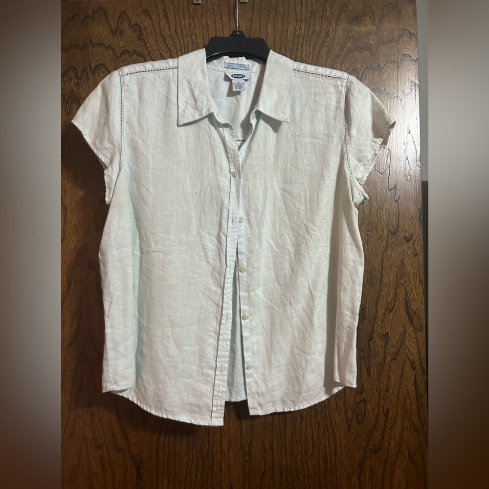 Old navy-light blue t shirt size- women’s medium